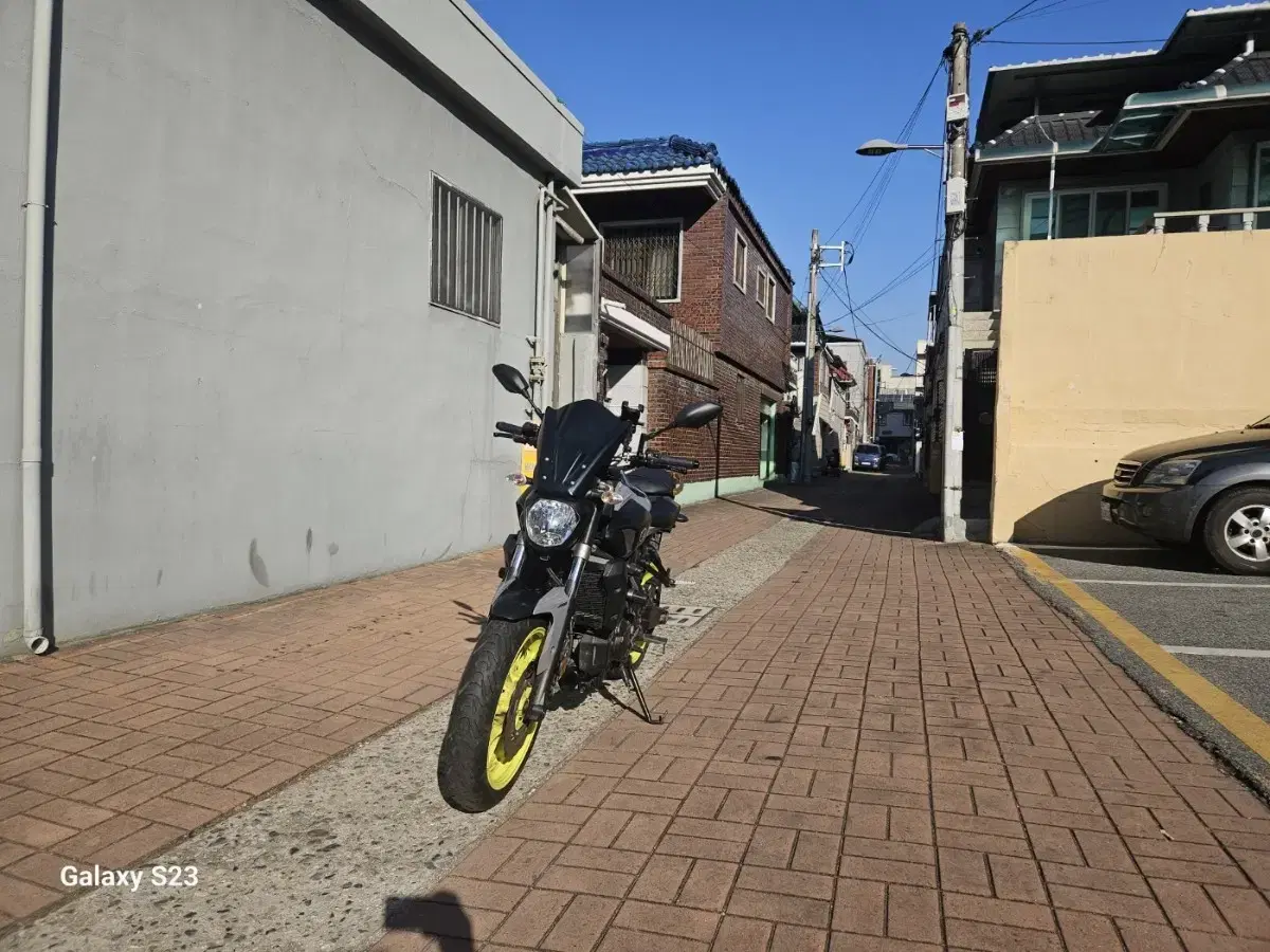 대구 17년 야마하 mt07 오토바이 팔아요 혼다 cb650f